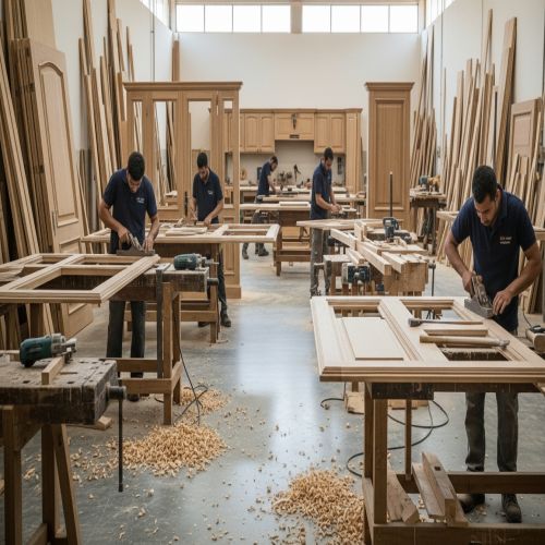 منجرة ابواب خشب القطيف