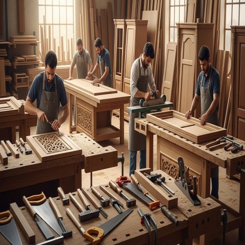 منجرة ابواب خشب بالخبر