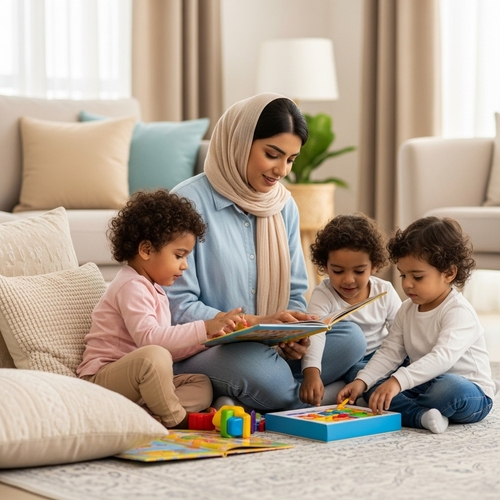 جليسة أطفال و مربية في الدمام