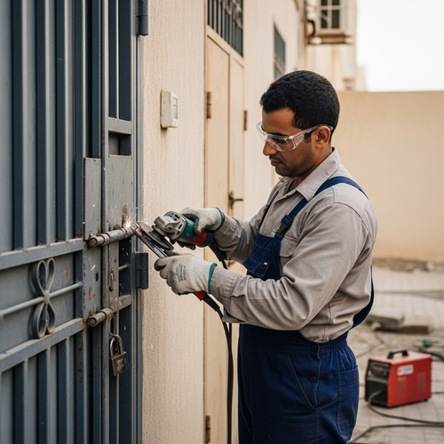 تركيب ابواب حديد الدمام