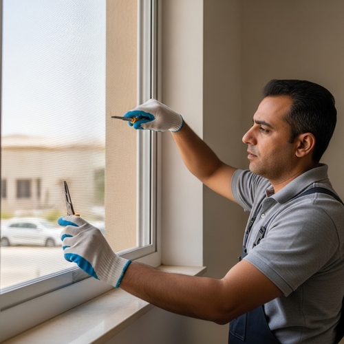 تركيب شبك النوافذ الجبيل