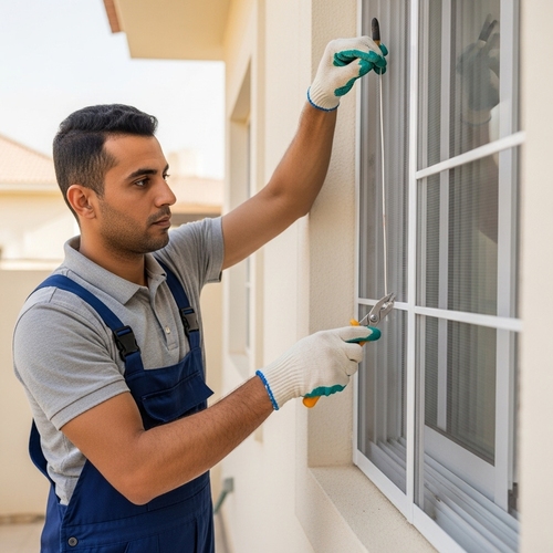 ورشة تركيب شبوك نوافذ الاحساء