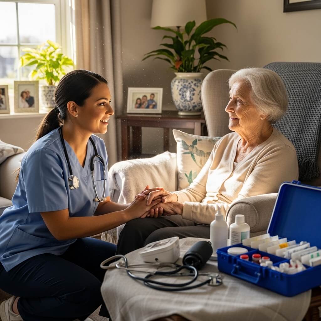 ممرضة منزلية بالشهر بالرياض حي السحاب